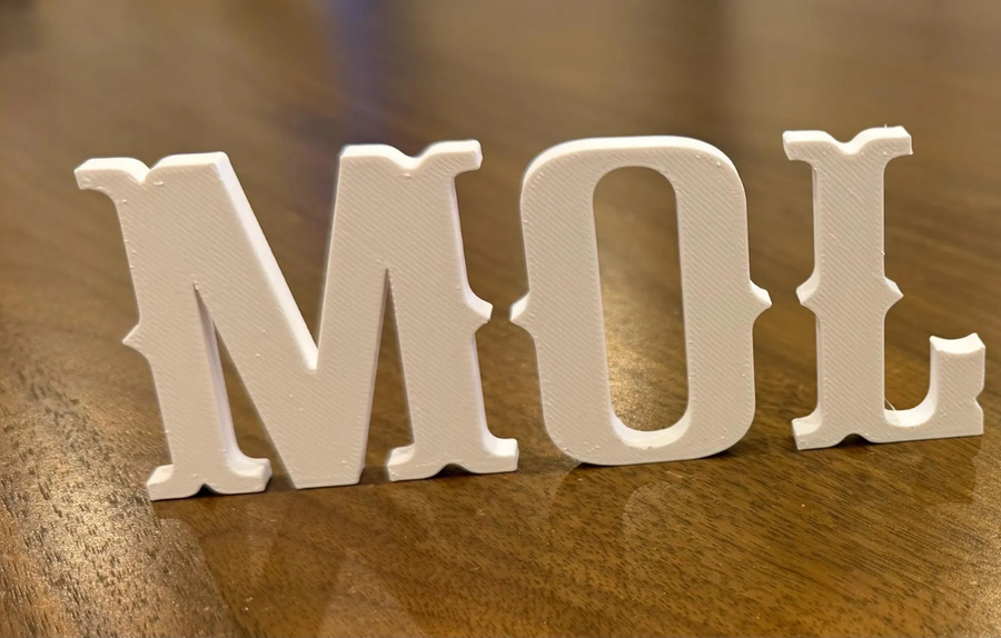 Custom 3D Letters